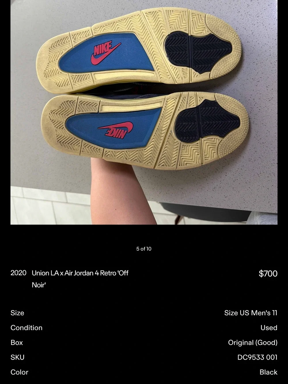 Jordan lightly worn